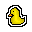 Leetle Little Duck Sticker