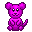 Leetle Pink Bobble Puppy