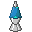 Leetle Blue Lava Lamp