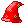 Leetle Red Wizard Hat
