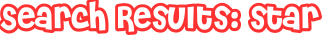 Search Results: star