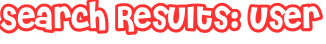 Search Results: user