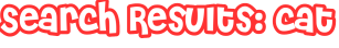 Search Results: cat