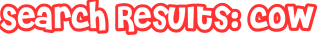 Search Results: cow